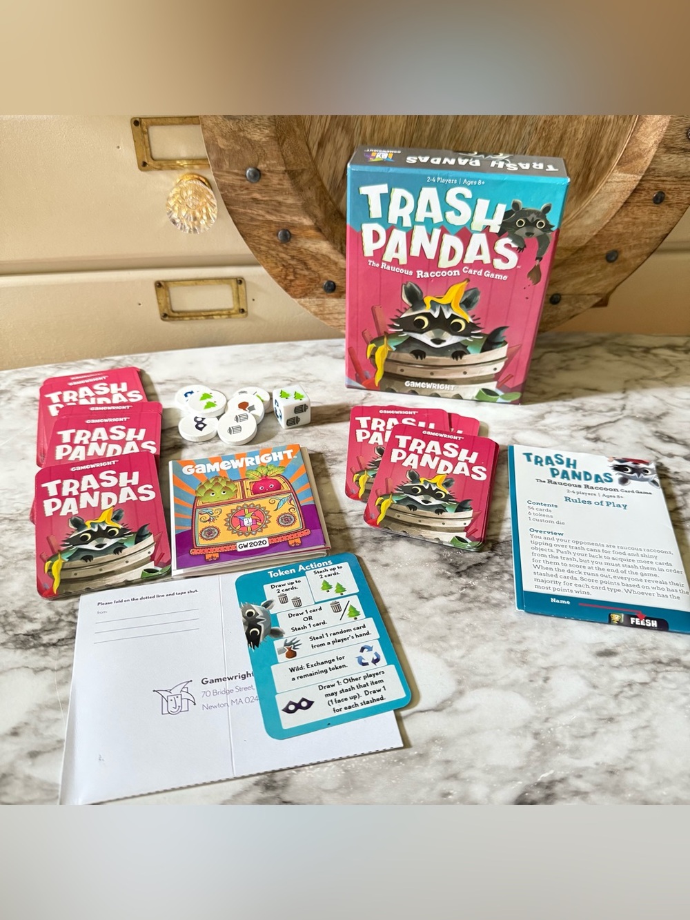 Trash Pandas The Raucous Raccoon Card Game-Complete - Picture 5 of 7